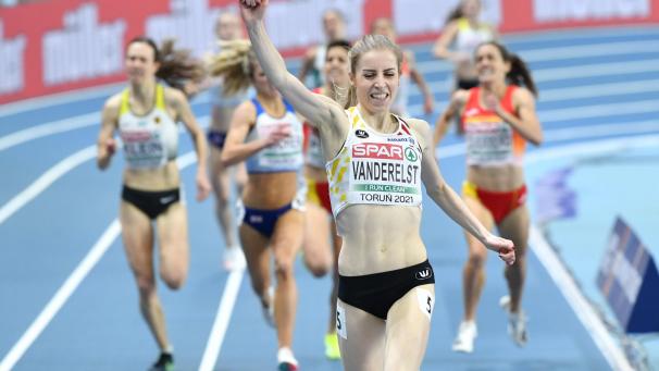 <p>Spätestens seit Samstag auf Tokio-Kurs: Mittelstrecklerin Elise Vanderelst</p>