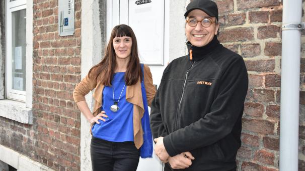 <p>Benjamin Fleig und Nora Huszka heben in Eupen ein Atelierhaus aus der Taufe, das Künstlern angemessene und bezahlbare Arbeitsbedingungen bieten soll.</p>