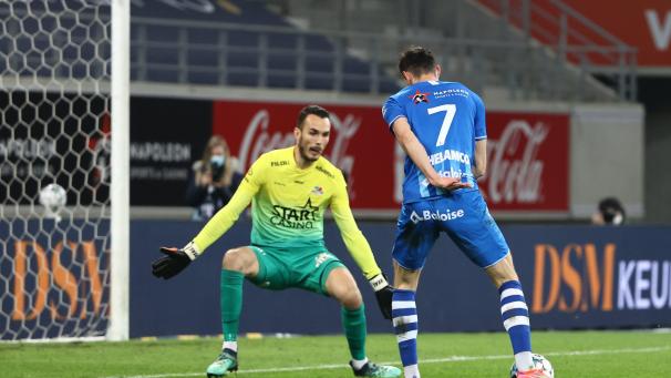 <p>Roman Yaremchuk erzielte den einzigen Treffer des Abends.</p>