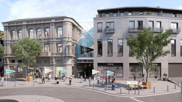 <p>Pläne und Computerzeichnungen des geplanten Einkaufszentrums im Herzen von Verviers gibt es bereits seit Jahren.</p>