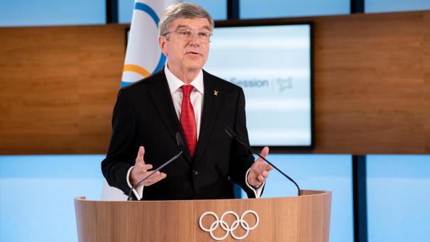 <p>IOC-Präsident Thomas Bach</p>