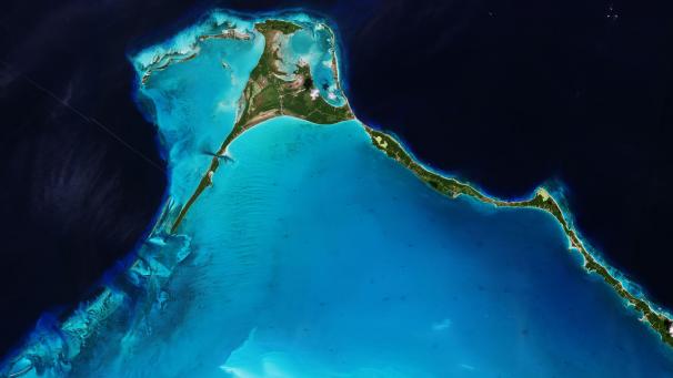 <p>Block auf eine Insel auf den Bahamas.</p>