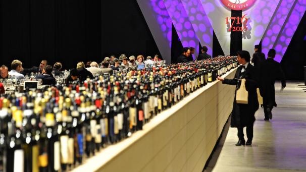 <p>Diese Archivaufnahme zeigt ein Chianti-Classico-Event in Florenz.</p>