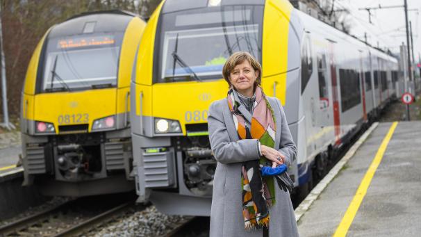 <p>Bleibt weiterhin CEO bei der SNCB: Sophie Dutordoir.</p>