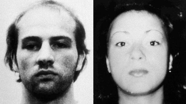 <p>Norman Franz (links) im Alter von 28 Jahren. Rechts zu sehen: seine ehemalige Frau Sandra.</p>