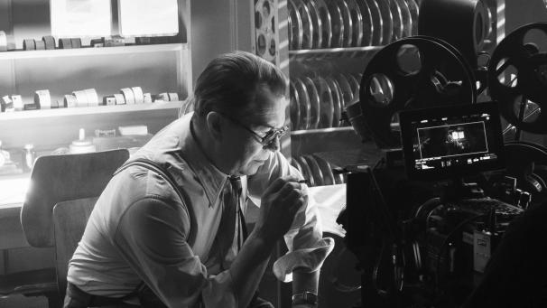 <p>Eine Szene aus dem Film „Mank“, der der Topfavorit bei den diesjährigen Oscars ist.</p>