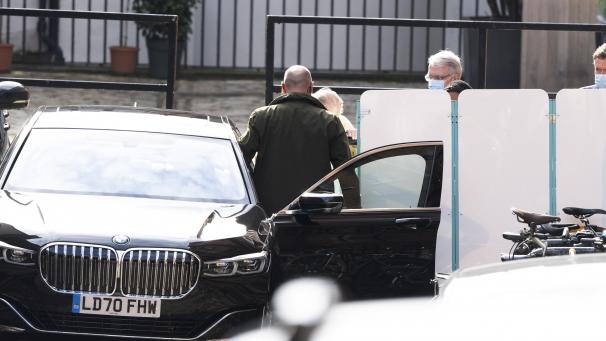 <p>Prinz Philip verlässt das Krankenhaus.</p>