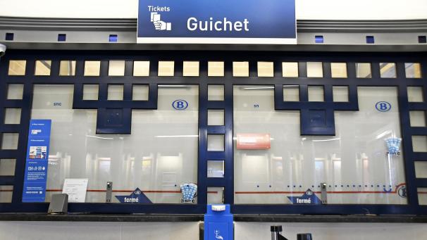<p>Die SNCB plant, die Schotten am Ticketschalter in Welkenraedt künftig häufiger dicht zu machen.</p>