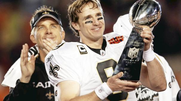 <p>Chefcoach Sean Payton (links) muss künftig ohne Drew Brees auskommen.</p>