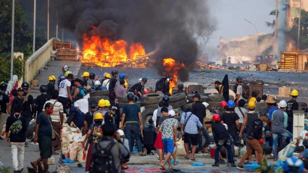 <p>In Myanmar eskaliert die Lage weiterhin.</p>