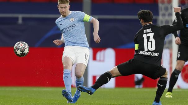 <p>Kapitän Kevin De Bruyne erzielte das 1:0 für City.</p>