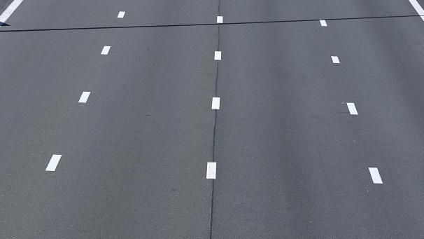 <p>Der Verkehr kam während des ersten Lockdowns weitestgehend zum Erliegen.</p>