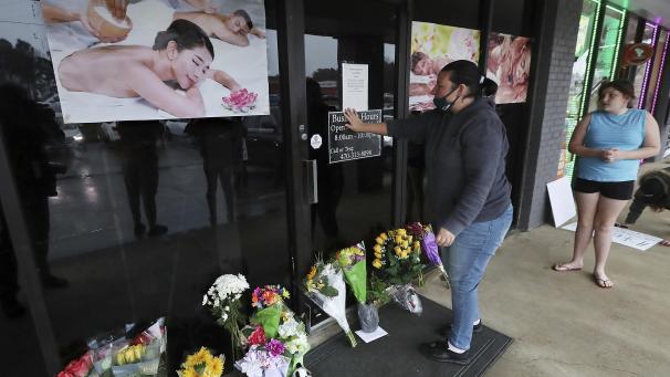 <p>Acht Menschen wurden in drei verschiedenen Spas in der Gegend von Atlanta erschossen.</p>