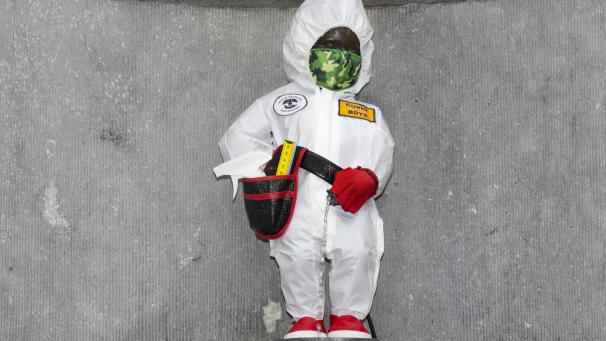 <p>Präsentiert sich seit heute im neuen „Gewand“: das berühmte Brüsseler Wahrzeichen Manneken Pis.</p>