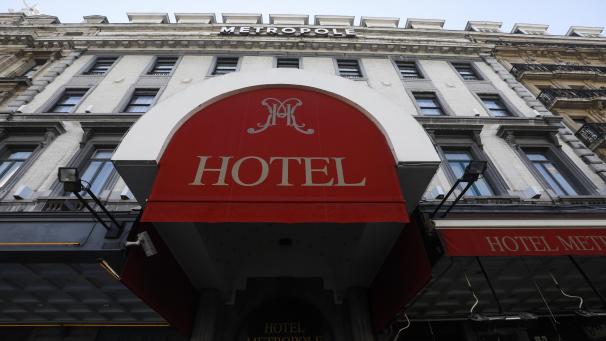 <p>Das Metropole-Hotel in Brüssel</p>