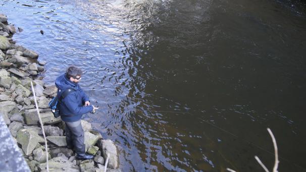 <p>Beim Besuch des GrenzEcho bissen die Fische nicht wirklich an. Doch die Saison ist noch lang.</p>