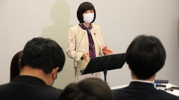 <p>Olympia-Ministerin Tamayo Marukawa</p>