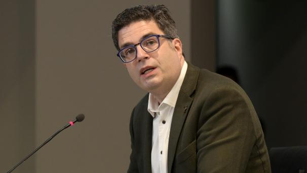 <p>Virologe und interföderaler Sprecher Steven Van Gucht</p>