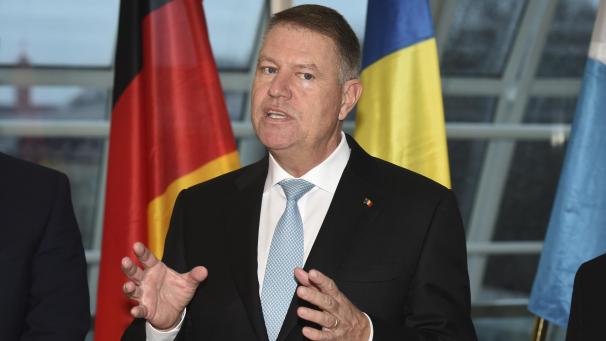 <p>Der rumänische Staatspräsident Klaus Werner Iohannis</p>