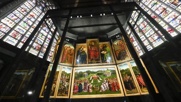 <p>Einflussreiches Meisterwerk: „Die Anbetung des Lamm Gottes“</p>