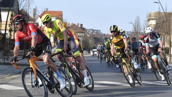 <p>Laurenz Rex (Zweiter von links) bestreitet am Sonntag sein erstes ganz großes Rennen.</p>