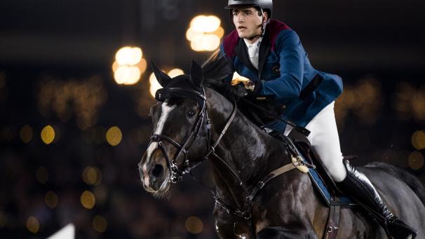<p>Nicola Philippaerts auf Chilli Willi</p>