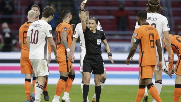 <p>Stéphanie Frappart wusste einmal mehr zu überzeugen.</p>