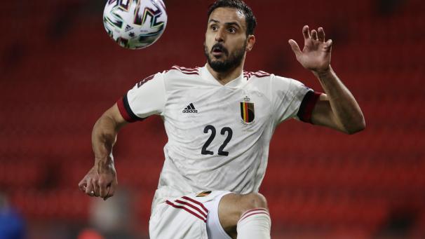 <p>Nacer Chadli ging nicht ganz überraschend nach 30 Minuten die Puste aus.</p>