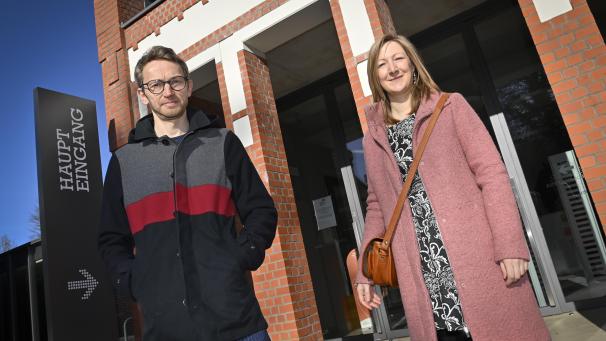 <p>Der Eupen Musik Marathon muss nicht ohne Live-Publikum auskommen – damit planen zumindest Pressesprecherin Konstanze Keller und Marc Cürtz, Programmchef beim Kulturveranstalter Chudoscnik Sunergia.</p>