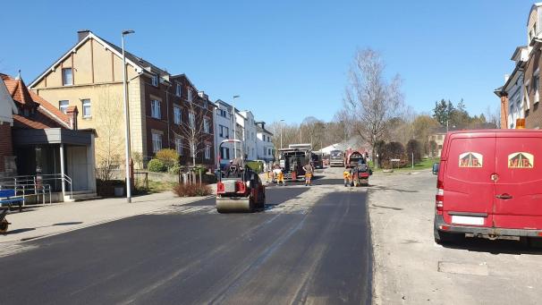 <p>Im Rotenberg rollte am Mittwoch schweres Gerät.</p>