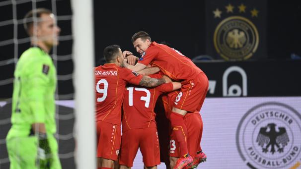 <p>Nordmazedonien schaffte die Sensation.</p>