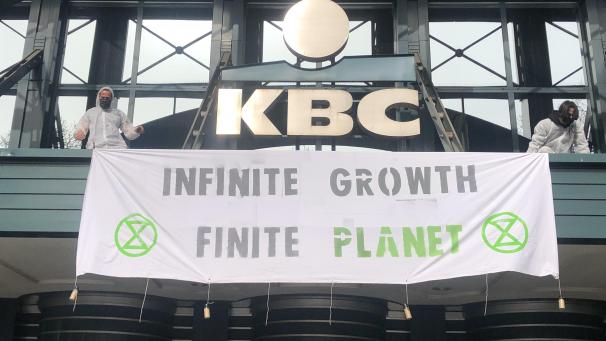 <p>Wollen einen Systemwechsel: die Aktivisten von Extinction Rebellion.</p>