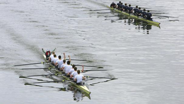 <p>Das legendäre Ruderduell wurde ins nördlich von London gelegene Städtchen Ely verlegt.</p>