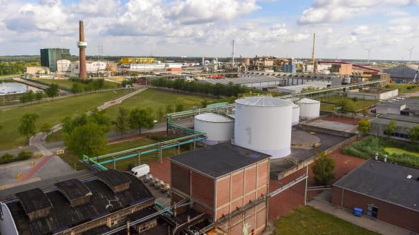 <p>Ein Blick auf das Nyrstar-Werk in Balen</p>