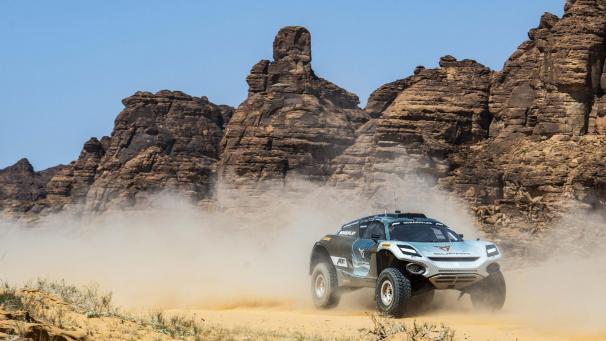 <p>Die Extreme-E-Teilnehmer lieferten sich heiße Kämpfe in der saudi-arabischen Wüste.</p>