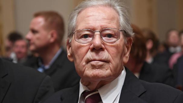 <p>Der katholische Theologe und Gründer des Weltethos-Instituts, Hans Küng (2018)</p>