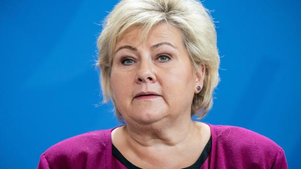 <p>Führt Norwegen an: Erna Solberg.</p>