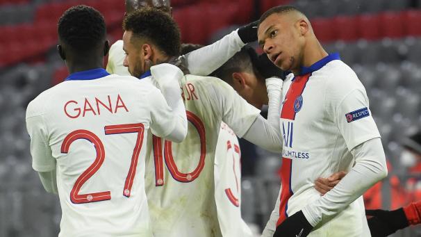 <p>Mit zwei Toren neben Neymar der überragende Spieler des Spiels bei PSG: Kylian Mbappé</p>