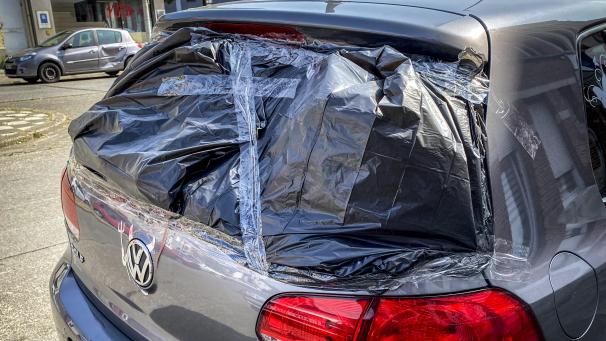 <p>Dieses Foto ist nach dem Granaten-Anschlag in Deurne im Juni 2020 aufgenommen worden.</p>