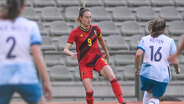 <p>Tessa Wullaert kam gegen Norwegen zum Einsatz.</p>