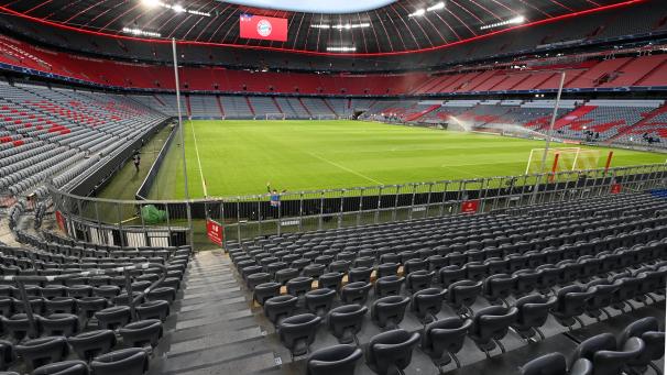 <p>Die Münchner Allianz Arena</p>