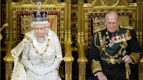 <p>Queen Elisabeth neben Prinz Philip</p>