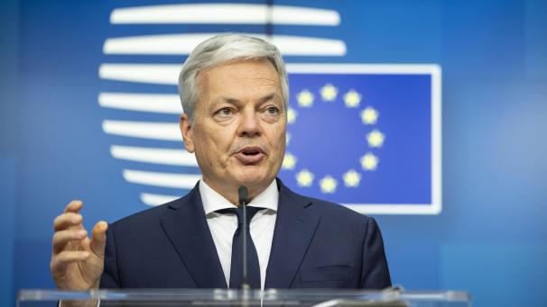 <p>Didier Reynders betonte, dass sich die EU an internationale Standards halten müsse.</p>