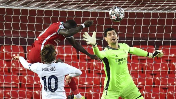 <p>Auch dank Thibaut Courtois steht Real Madrid im Halbfinale der Königsklasse.</p>