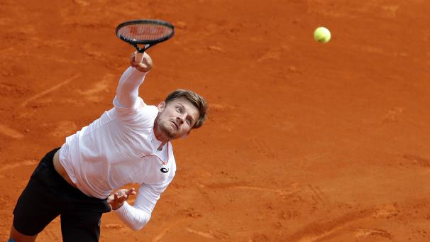<p>David Goffin steht in Monte Carlo im Viertelfinale.</p>