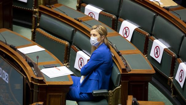<p>Arbeitet am Pandemie-Gesetz: Ministerin Annelies Verlinden Foto: belga</p>