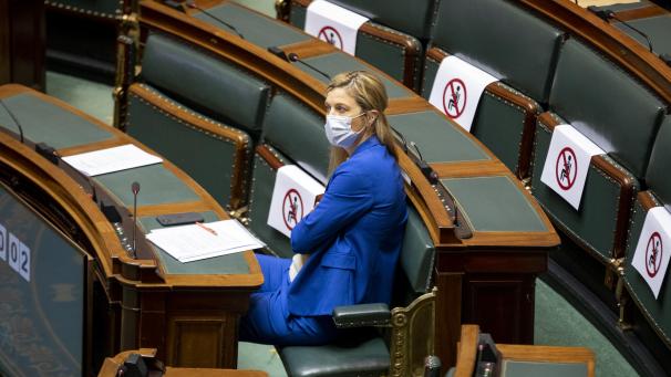 <p>Sie muss sich weiter in Geduld üben: Innenministerin Annelies Verlinden.</p>