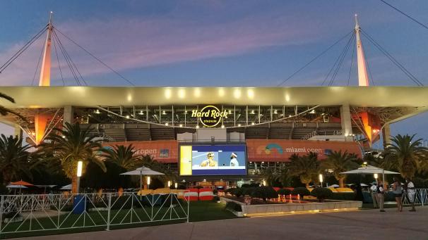 <p>Das Hard Rock Stadium in Miami</p>
