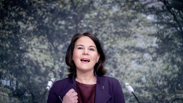 <p>Annalena Baerbock ist die erste Kanzlerkandidatin der Grünen.</p>