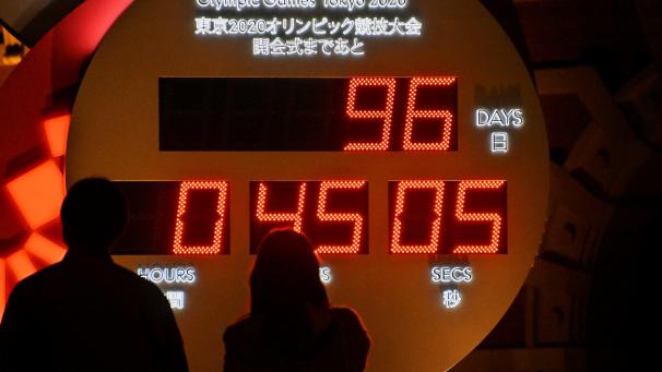 <p>Der Countdown für die Olympische Spiele läuft.</p>